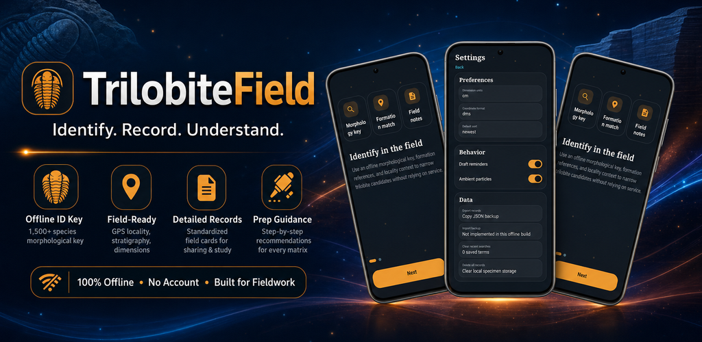Trilobite Field promotional artwork